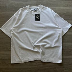 🔥New HalfStar Men's White T-Shirt, Boxy Fit, NWT👀!! High-Quality Cotton!